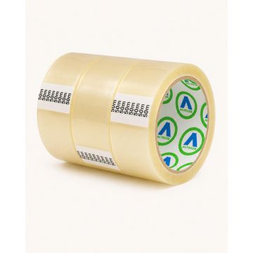 ALTEZZE 3x Clear Packaging Tape 48mmx50m