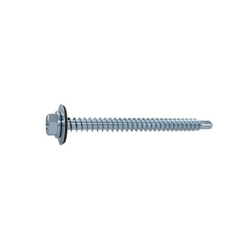 V23A SELF-DRILLING SCREW HEX + EPDM STEEL WZP+CR3 5.5X32 8PCS, P1