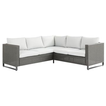 Naterial Noa CORNER SOFA WICKER 5P GREY
