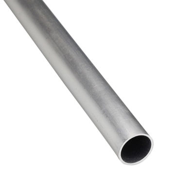 RND TUBE ALU RAW NAT 20X20X1,5X1M