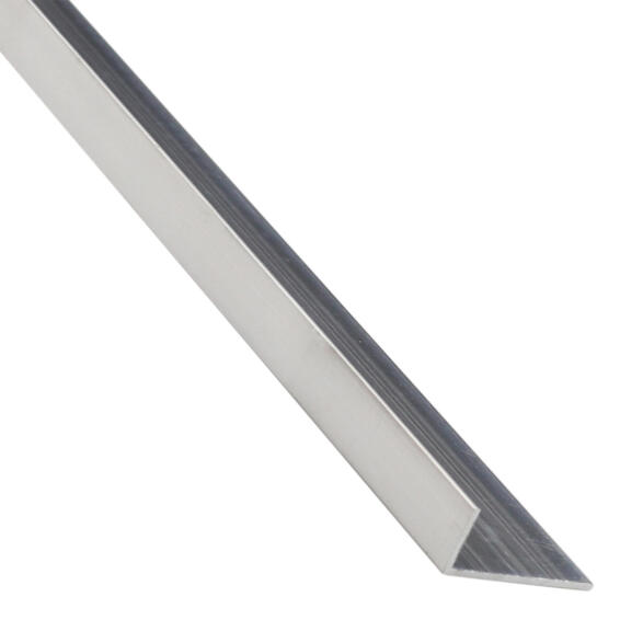 L UNEQUAL ALUMINIUM RAW NATURAL MATT 52x30x2x2600