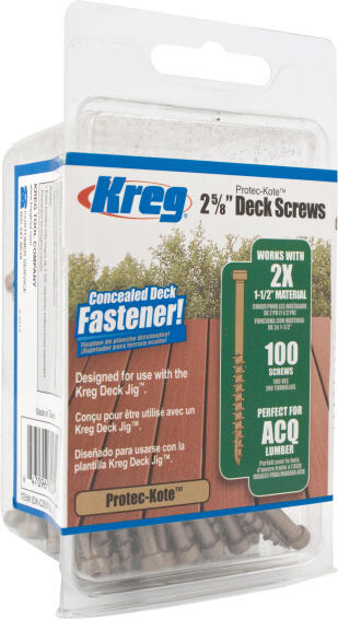 Kreg deck screws course pan-head protec-kote 67mm 100pc