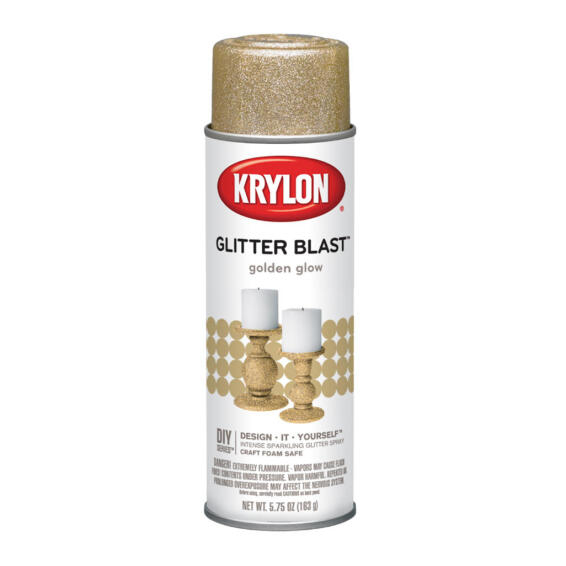 Spray paint KRYLON Glitter Blast Golden Glow 170ML