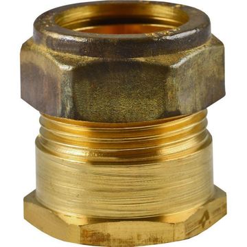 COMPRESSION FI COUPLING 22MMX3/4F 10PC