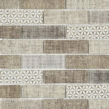 Mosaic Tile Coco Cream Carpet Pattern 350x260mm