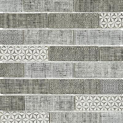 Mosaic Tile Misty Grey Carpet Pattern 350x260mm