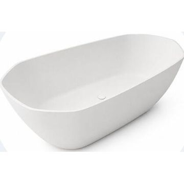 Octavo Freestanding Bathtub Polished white W170cmxD86cmxH53cm