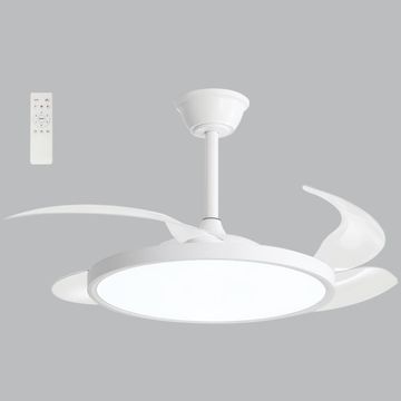 Bright Star FCF105 Ceiling Fan LED 36W 4 Blade White