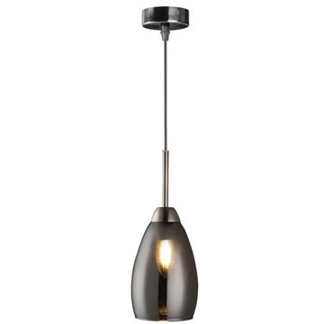 Bright Star PEN813/1 Gun Metal Pendant Smoke Glass