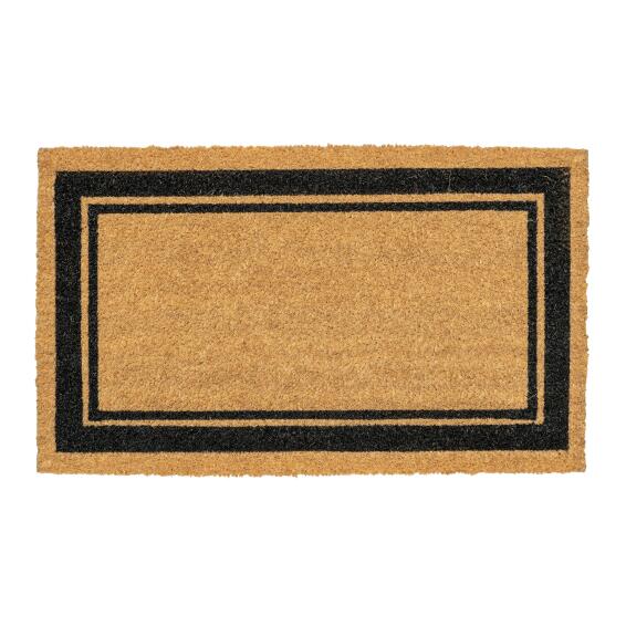 Inspire  doormat coco damien black 40x70cm
