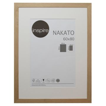 Inspire  nakato frame oak 60x80cm 