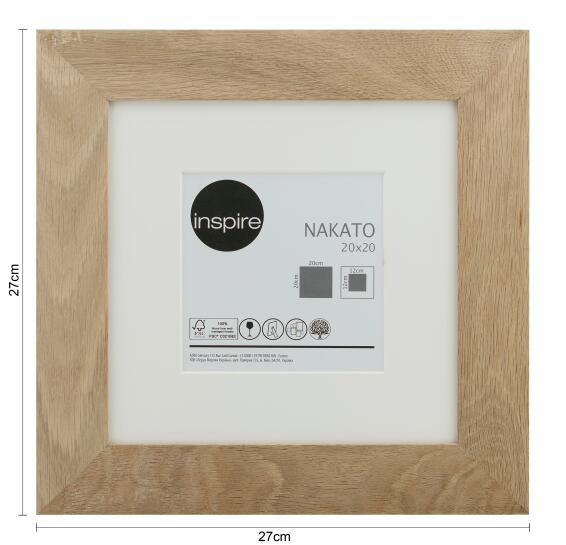 Inspire pic frame nakato wood 20x20 