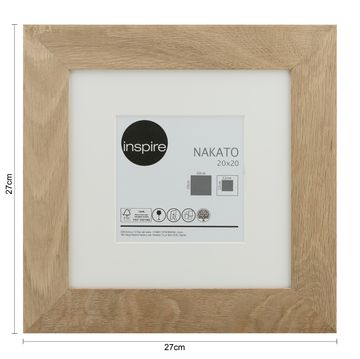 Inspire pic frame nakato wood 20x20 