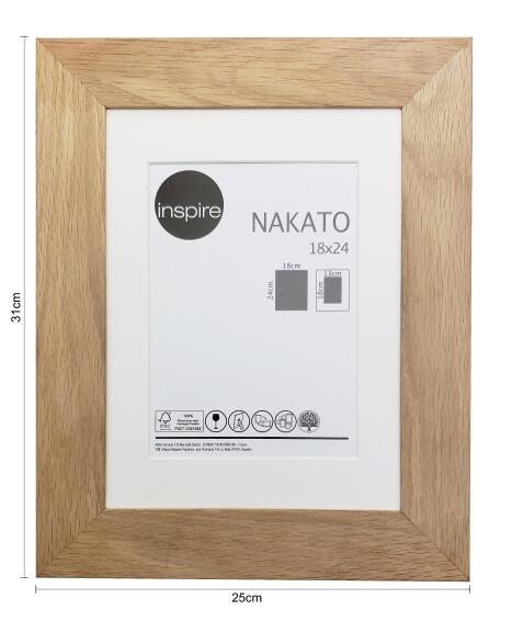 Inspire  nakato frame oak 18x24cm 