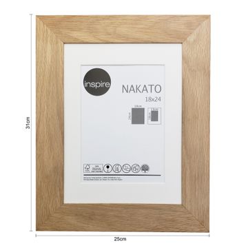 Inspire  nakato frame oak 18x24cm 