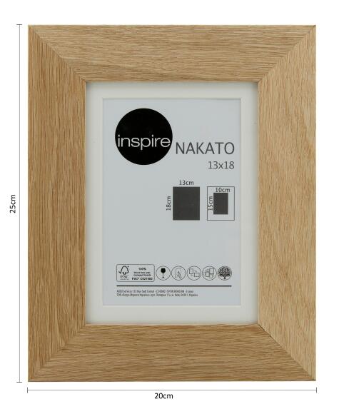 Inspire  nakato frame oak 13x18cm 
