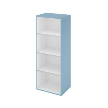 Half column cabinet SENSEA Remix blue fjord 45x115x33cm