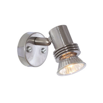 spotlight 1lt 60mm satin chrome