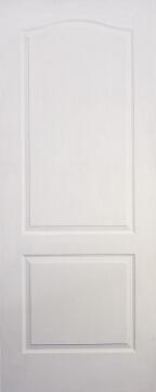 Interior Door Deep Moulded Toledo 2 Panel Cape Dutch Prefinished White-w762xh2032mm