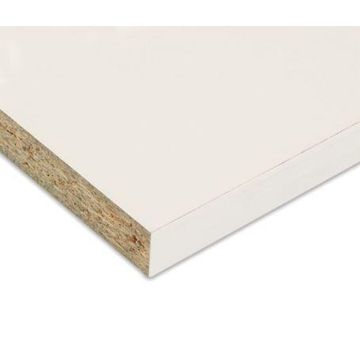 Pico White Melamine Chipboard Plank T16mm x W600mm x L1830mm