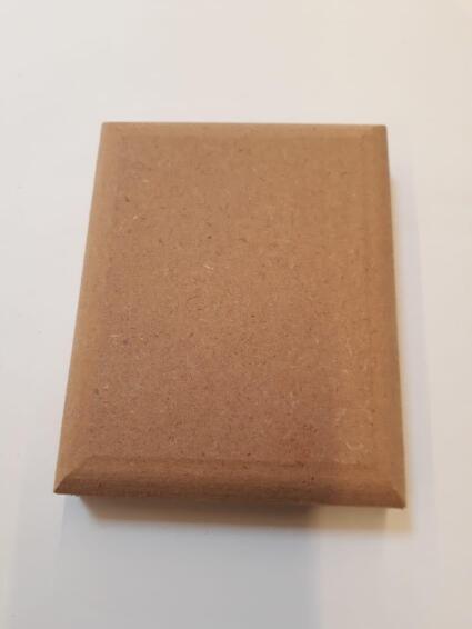 Skirting Block MDF Plain 22mm thick 100x80mm