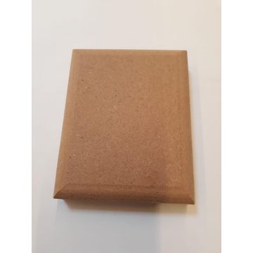Skirting Block MDF Plain 22mm thick 100x80mm