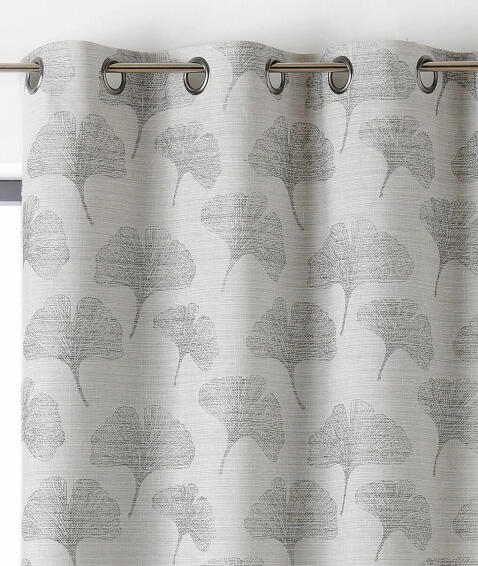 CURTAIN GINKO EYELETS 135X250CM