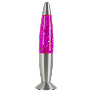 EUROLUX 13 GLITTER LAMP(PINK WATER)