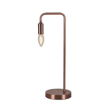 Eurolux Brando Metal Table Lamp Copper E14