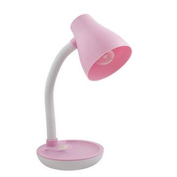 EUROLUX DESK LAMP PLASTIC PINK