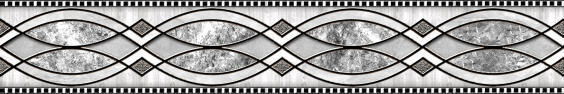 Listello Ceramic Tile Venus Grey 5x30cm