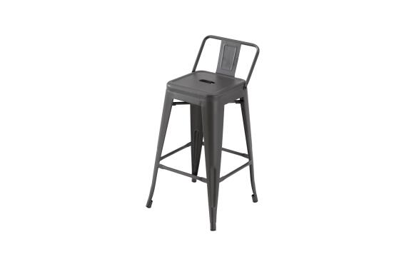Bar Stool Soho Steel Anthracite