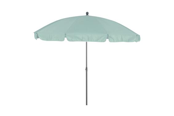 Naterial Round Steel & Polyester Umbrella Mint Dia 250cm