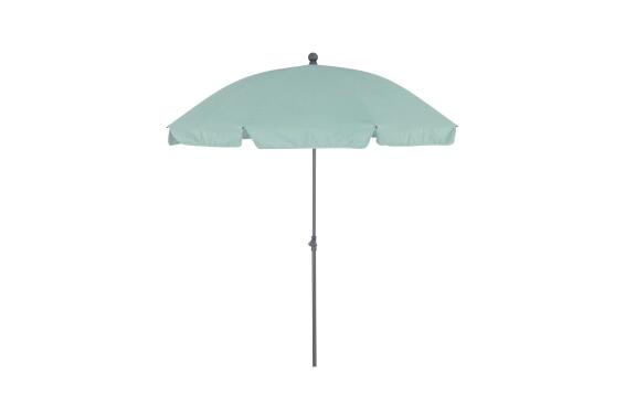 Naterial Umbrella Round Polyester & Steel Green Dia 200cm