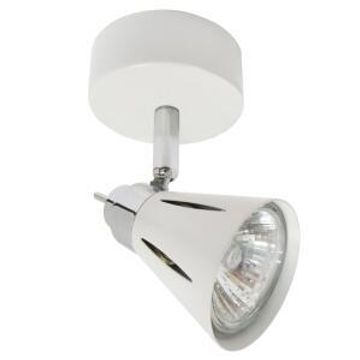 spotlight  1lt gu10 s066/1 white chrome 