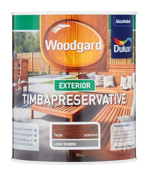 Wood preservative exterior WOODGARD TIMBAPRESERVATIVE Teak 1L