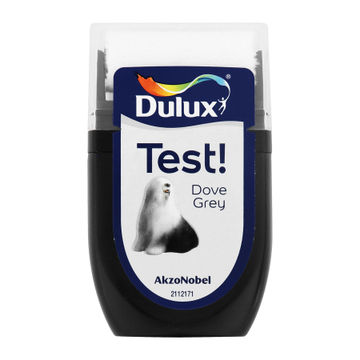 Paint tester wet roller colour guide DULUX Dove Grey 30ml