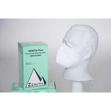 DUST MASK VALVED FFP2 ZENITH 10P