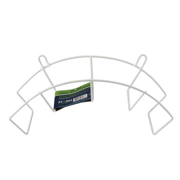 Hose Reel, Wall Mounted Hose Bracket, White, STORM