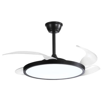 Bright Star FCF106 Ceiling Fan LED 36W 4 Blade Black
