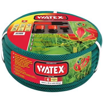 Hose, Garden Hose With Fittings, WATEX, 20mmx20m, 6 Years Gurantee