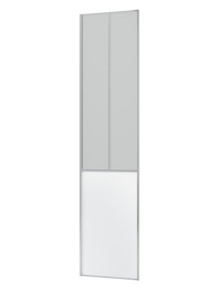 Wardrobe sliding door industrial white h250xw61cm