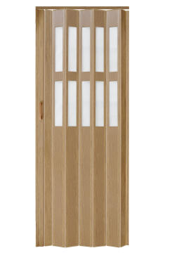 Folding Door PVC Oak-w820xh2030mm