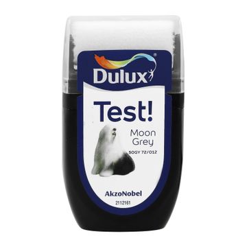 Paint tester wet roller colour guide DULUX Moon Grey 30ml