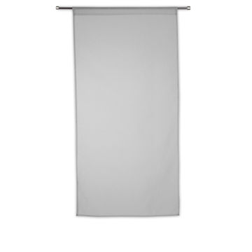 Café Curtain LEO Stone Grey 2 Pack 45x120cm