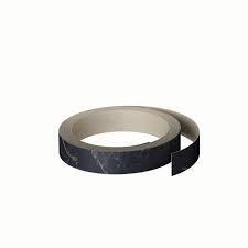 Kitchen Countertop Edging L500Cm X W4,5Cm Black Marble Matt