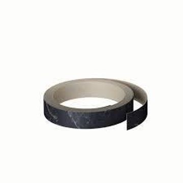 Kitchen Countertop Edging L500Cm X W4,5Cm Black Marble Matt