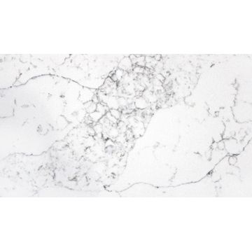 Kitchen Countertop Quartz D60Cm X H2Cm Calacatta Rain