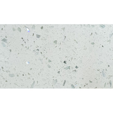 Kitchen Countertop Quartz D60Cm X H2Cm Sea Shimmer