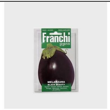 Seed, Egg Plant Black Beauty, FRANCHI SEMENTI